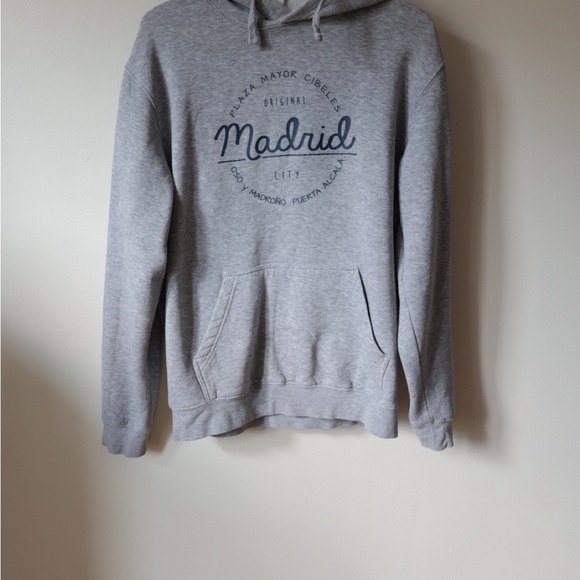 Gray Madrid Hoodie - Picture 2 of 3
